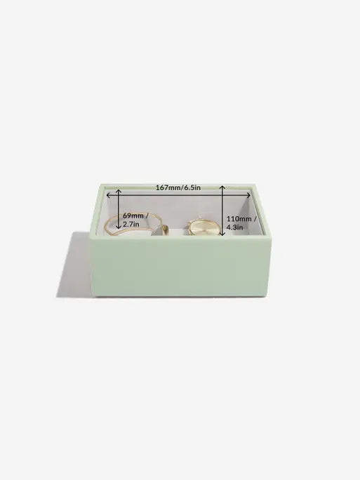Stackers Mini Jewelry Box Set of 2 Sage Green