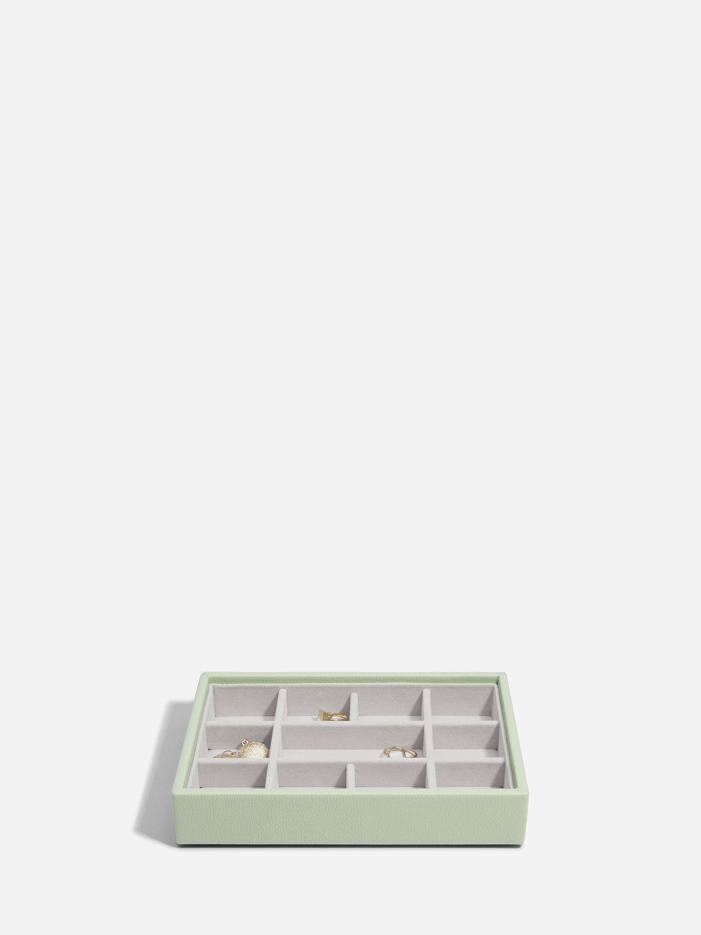 Stackers Mini Sieradenlaag Saliegroen