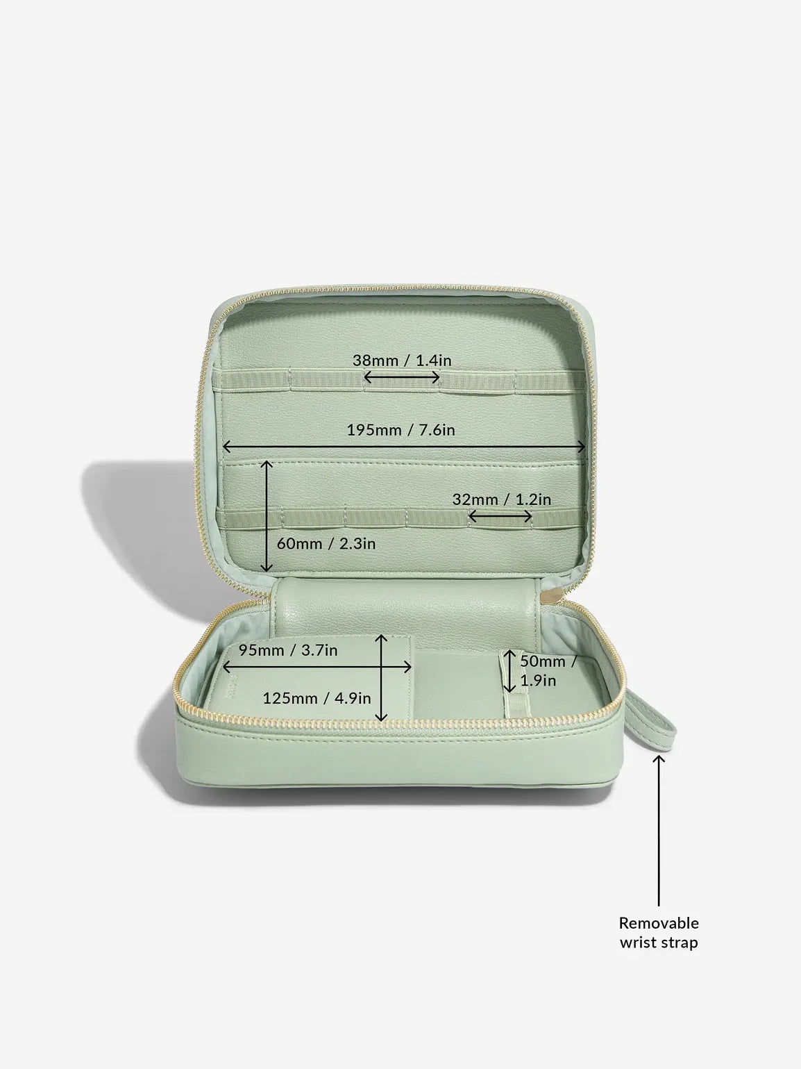 Stackers Cable Tidy Sage Green