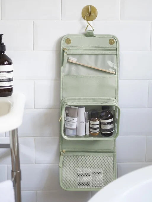 Stackers kleine hangende Toilettas Saliegroen