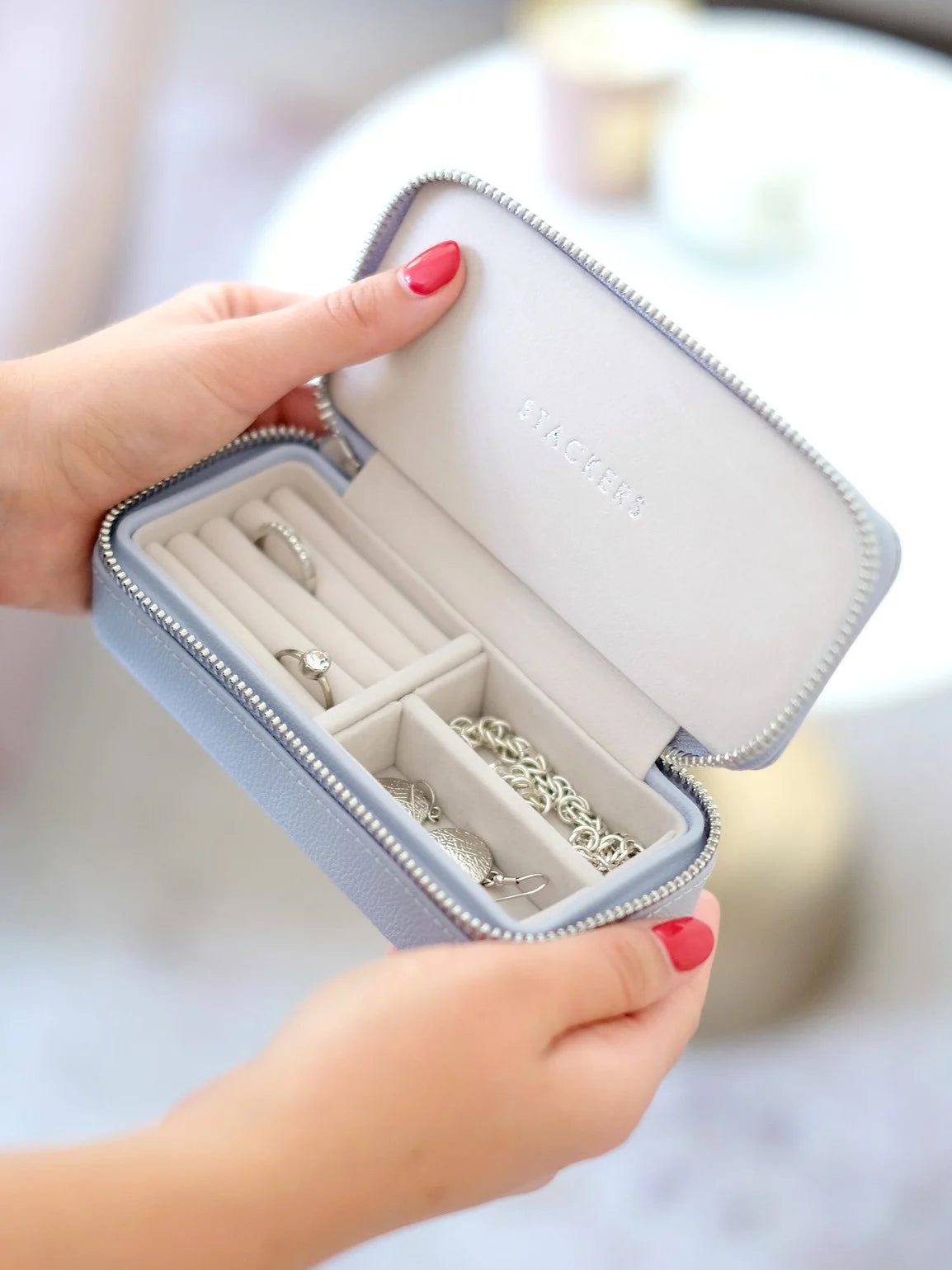 Stackers Medium Travel box Lavendel