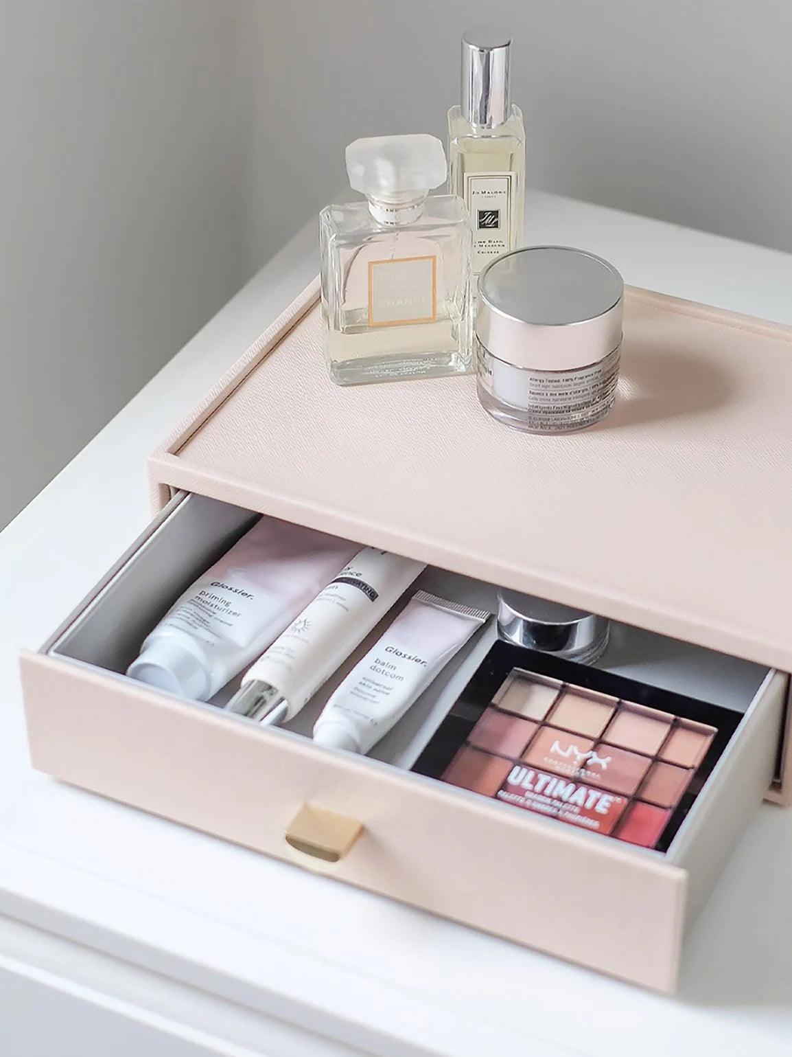 Stackers Makeup Organizer Lade Roze
