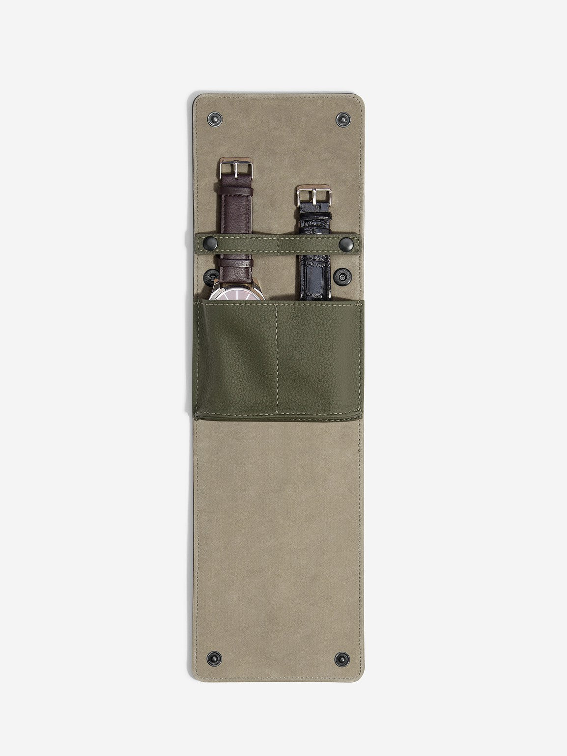 Stackers Watch Wrap Olive Green