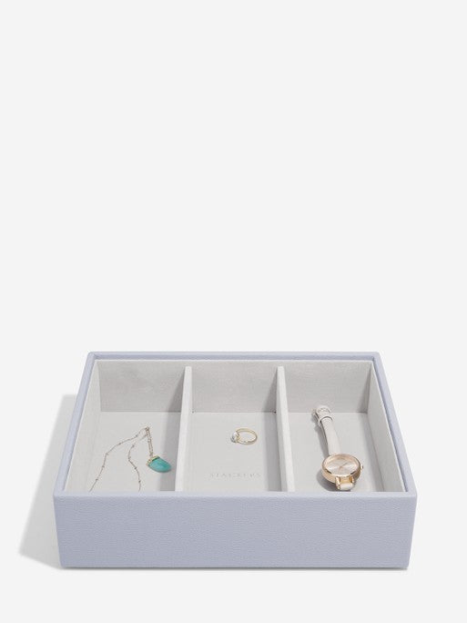 Stackers Horloge & Accessoirelaag voor Klassieke Juwelendoos Lavendel