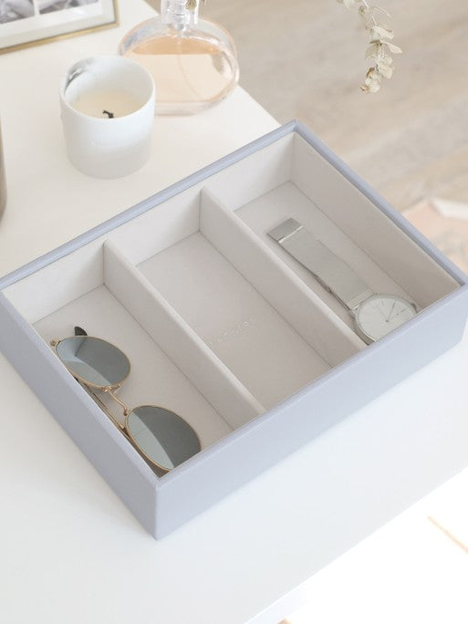 Stackers Horloge & Accessoirelaag voor Klassieke Juwelendoos Lavendel