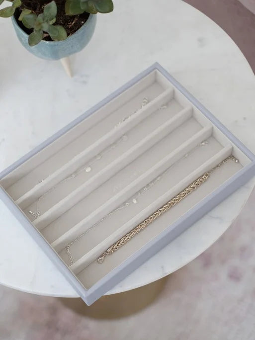 Stackers Halskettingenlaag voor Klassieke Juwelendoos Lavendel