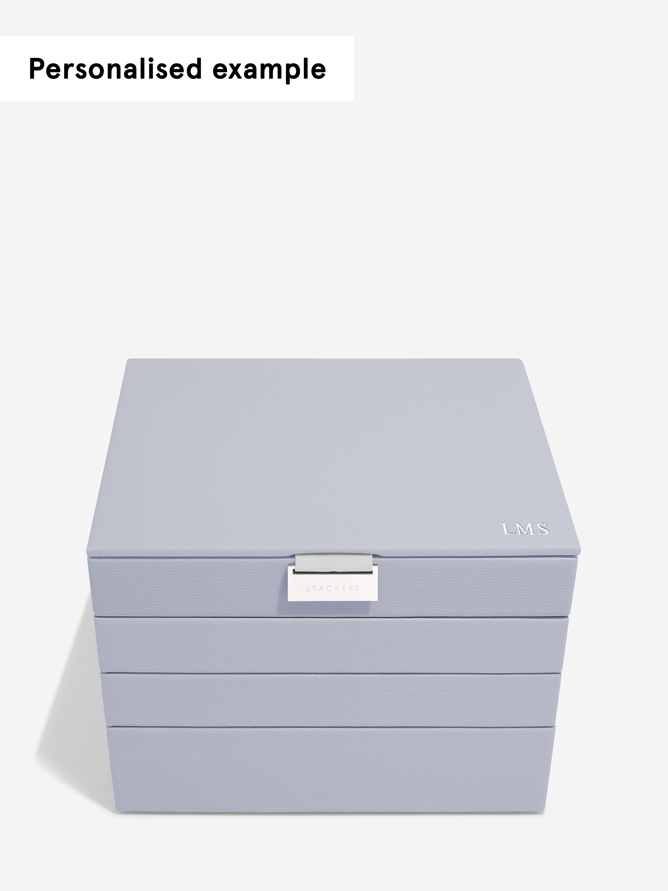 Stackers Klassieke Juwelendoos Set van 4 Lavendel
