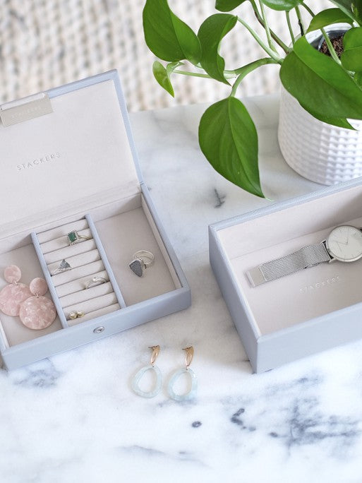 Stackers Mini Juwelendoos Set van 2 Lavendel