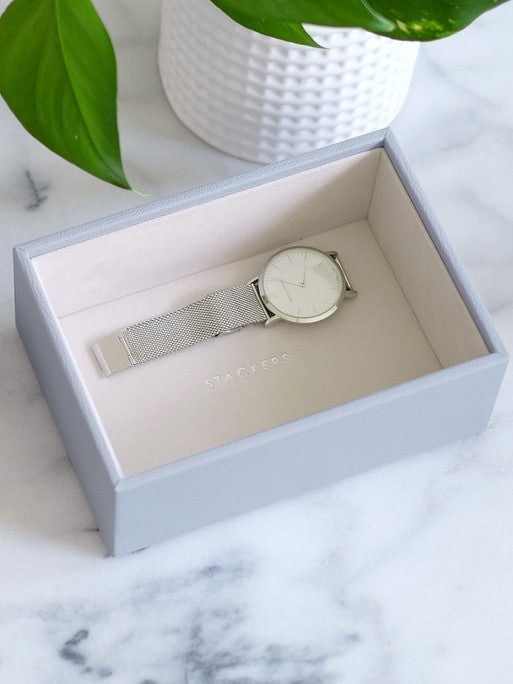 Stackers Mini Horloge & Accessoirelaag Lavendel