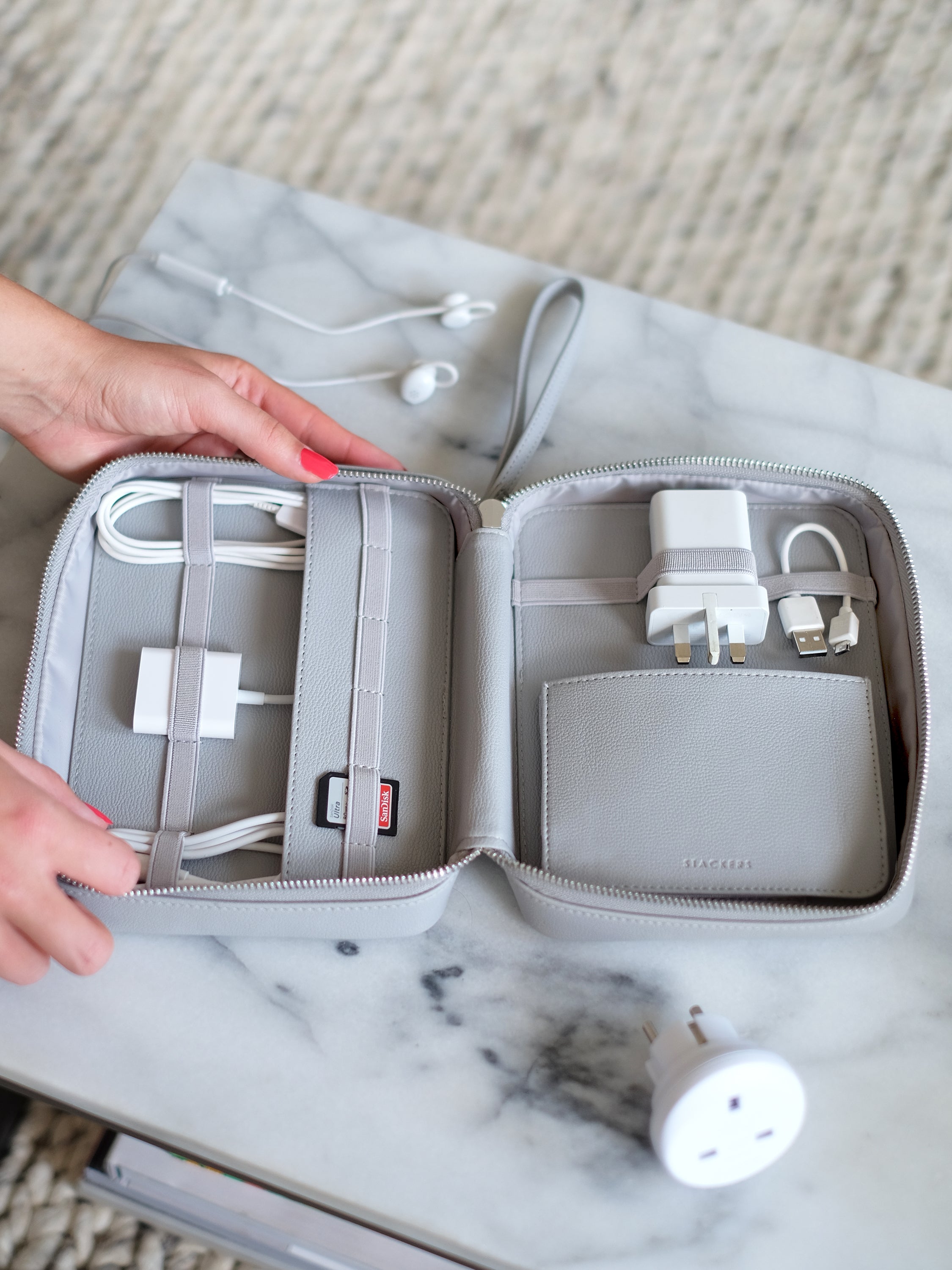 Stackers Kabelopberger Grijs