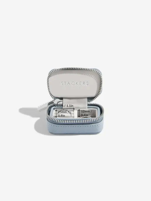 Stackers Large + Petite Travel Box Blauw
