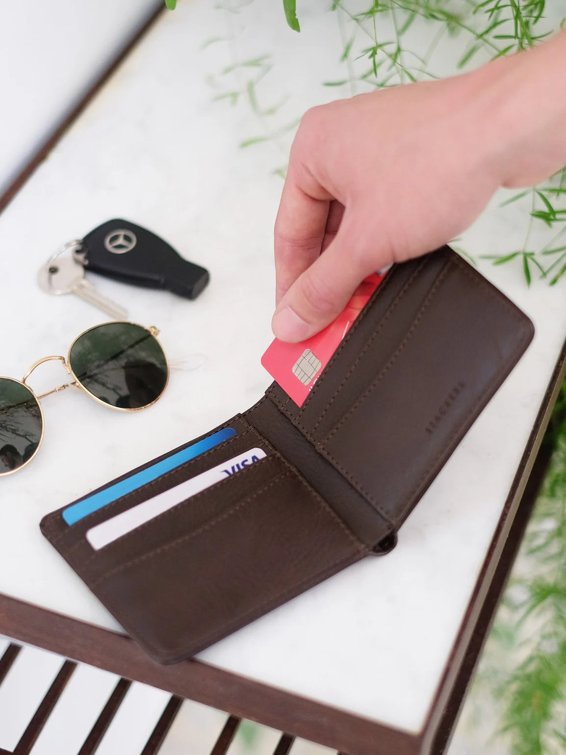 Stackers Wallet Brown