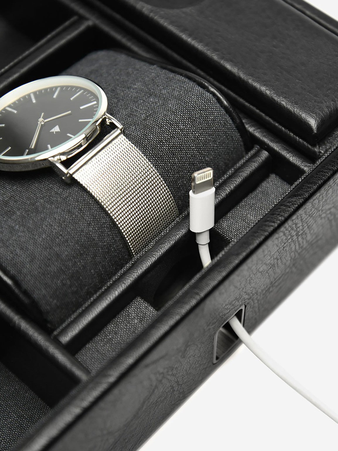 Stackers Smartphone Organizer Black