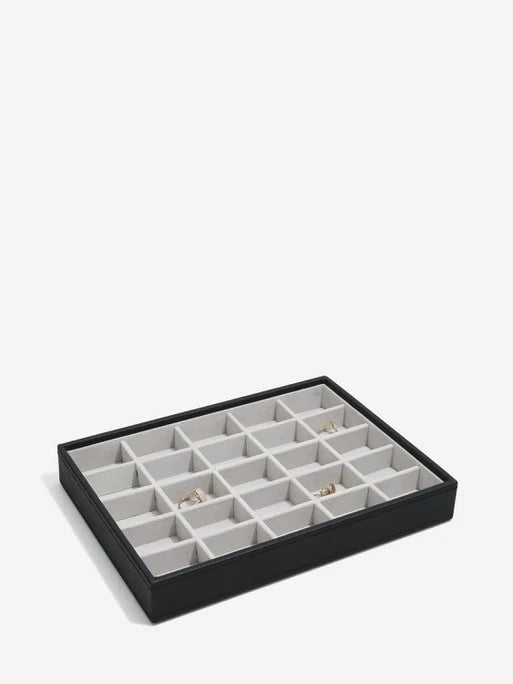 Stackers Small Jewelry Layer for Classic Jewelry Box Black