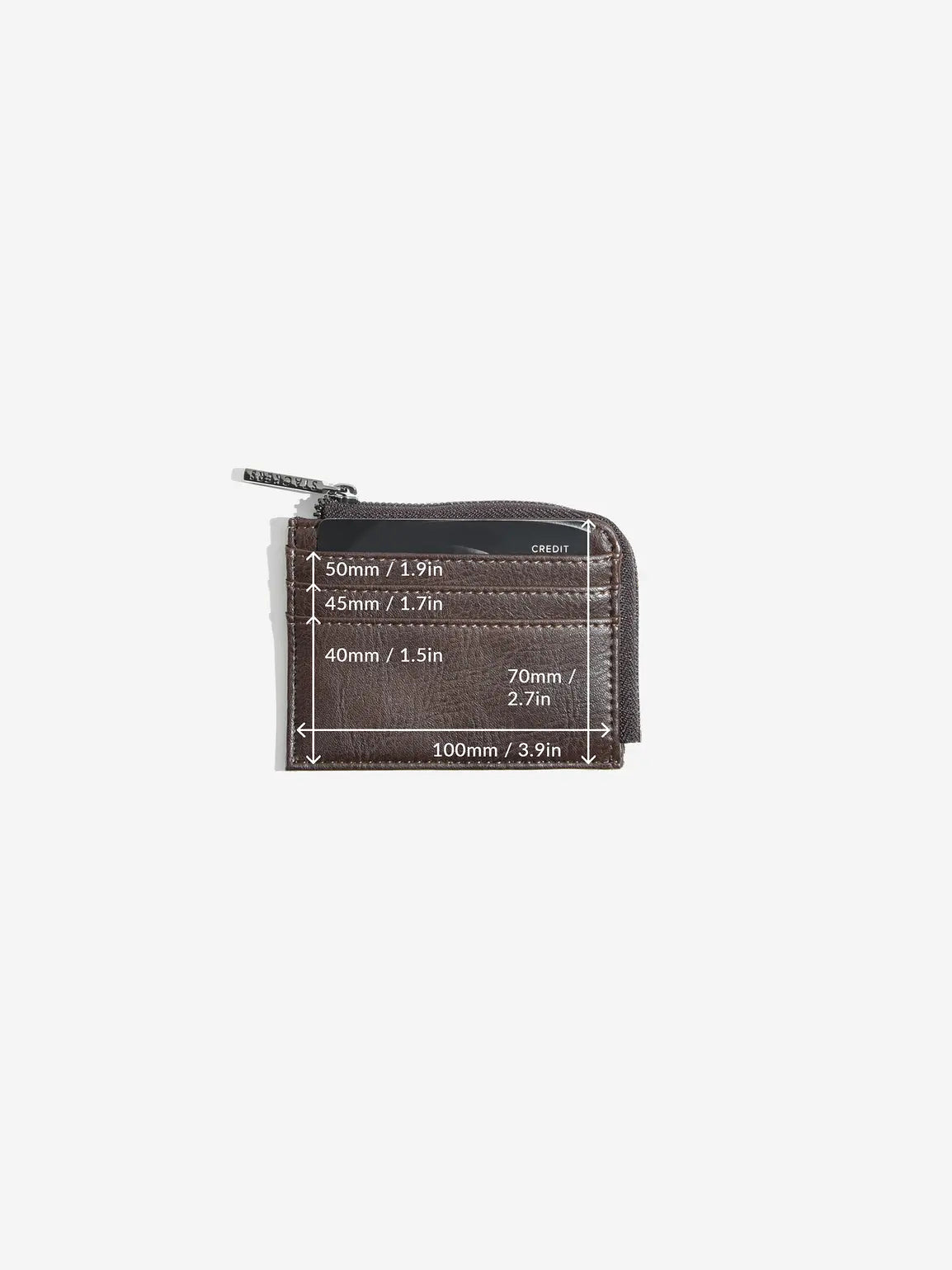 Stackers ID Holder Brown