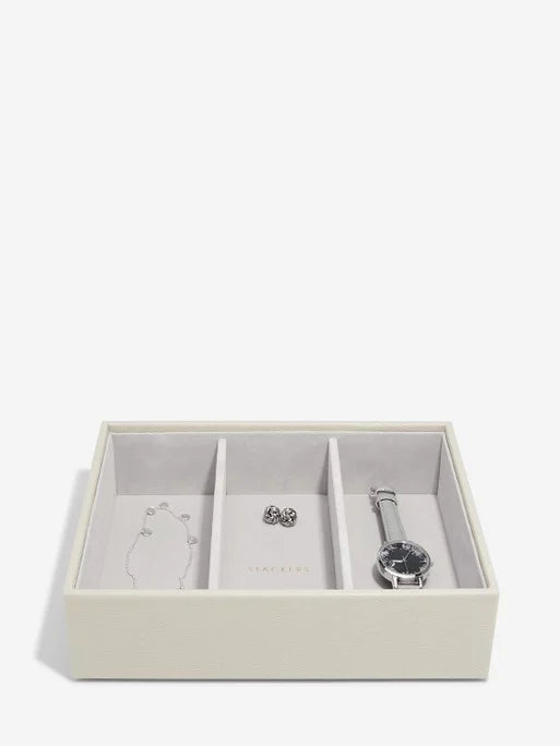 Stackers Horloge & Accessoirelaag voor Klassieke Juwelendoos Havermout
