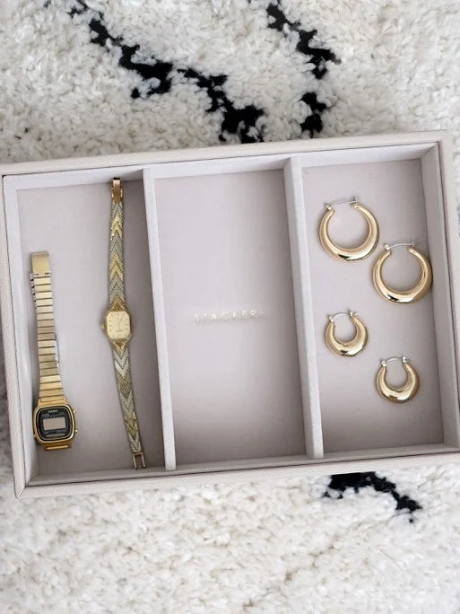Stackers Horloge & Accessoirelaag voor Klassieke Juwelendoos Havermout