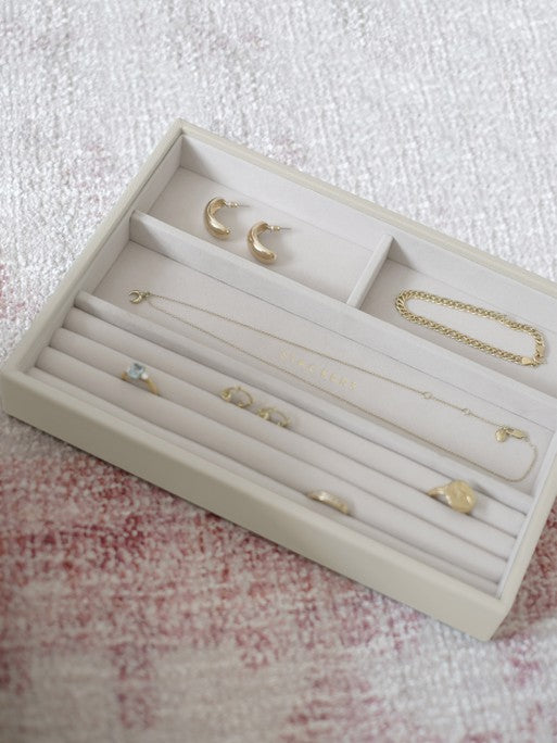 Stackers Ring & Armbandenlaag voor Klassieke Juwelendoos Havermout