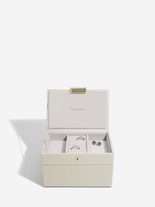 Stackers Mini Juwelendoos Set van 2 Havermout