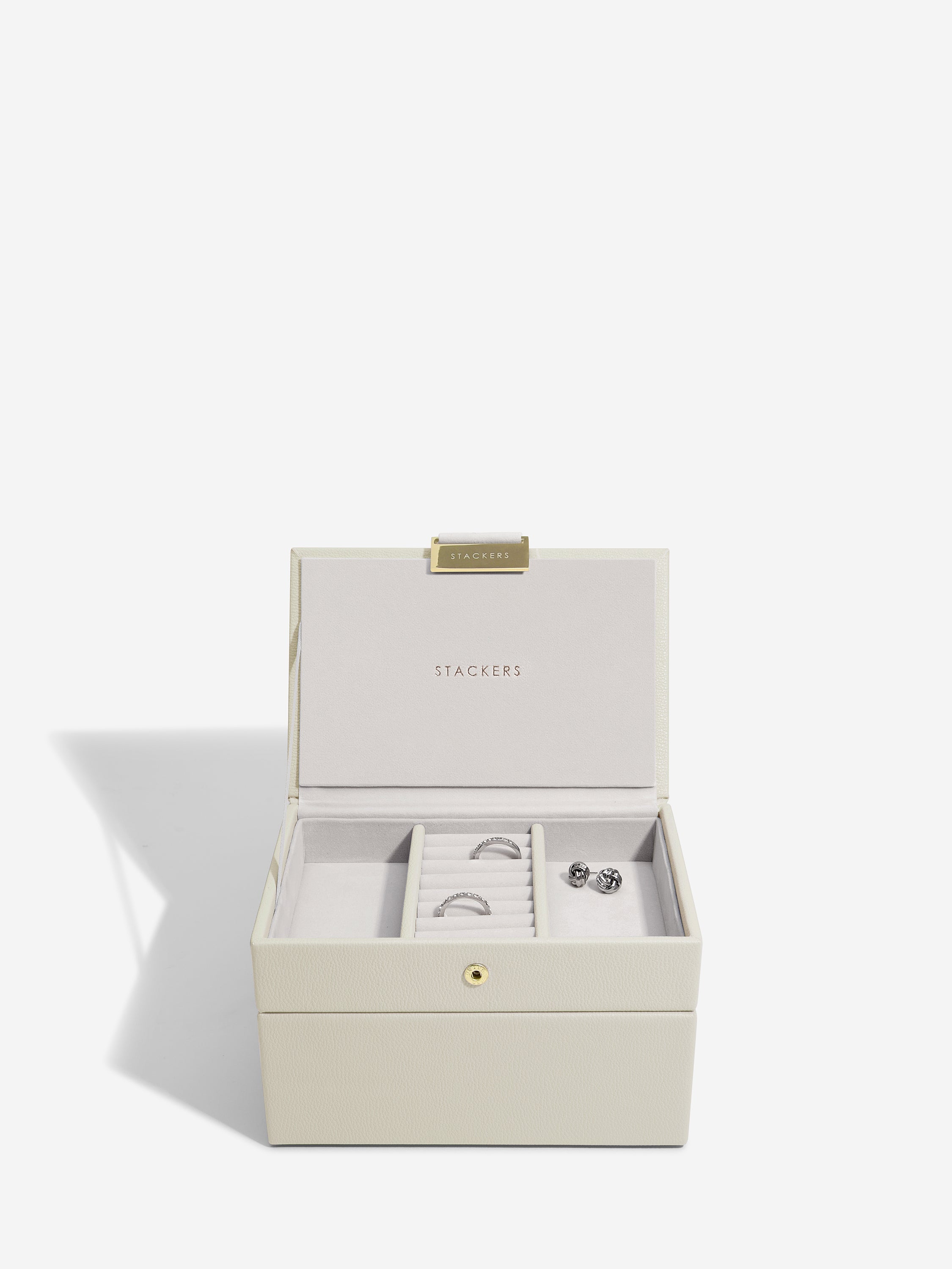 Stackers Mini Juwelendoos Set van 2 Havermout