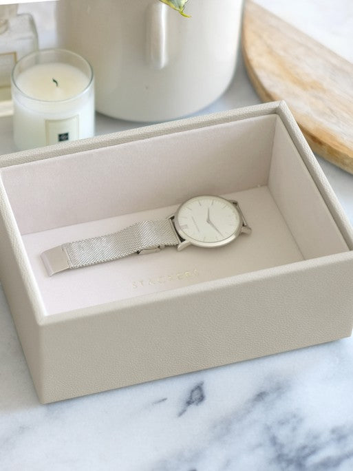 Stackers Mini Horloge & Accessoirelaag Havermout