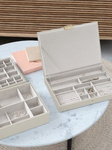 Stackers XL Juwelendoos set van 3 Havermout