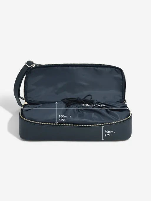 Stackers Handbag Navy Blue