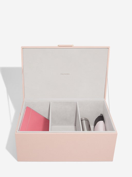 Stackers Medium Storage Box Pink