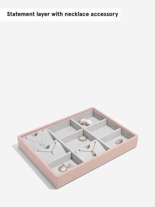 Stackers Standard Jewelry Layer for Classic Jewelry Box Pink