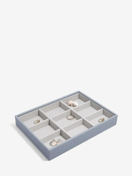 Stackers Standard Jewelry Layer for Classic Jewelry Box Blue