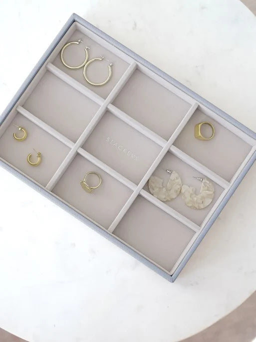 Stackers Standard Jewelry Layer for Classic Jewelry Box Blue