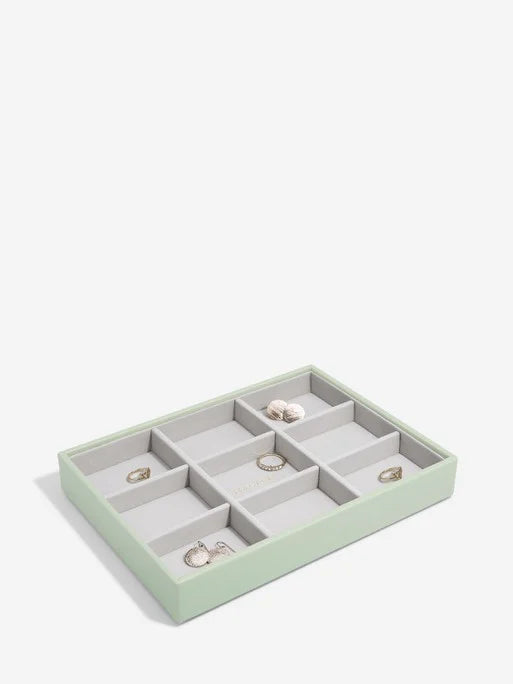 Stackers Standard Jewelry Layer for Classic Jewelry Box Sage Green