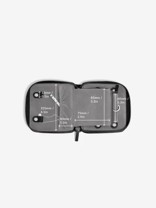 Stackers Compact Jewellery Roll Black