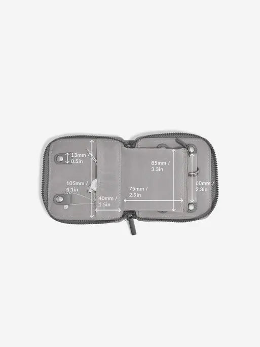 Stackers Compact Jewellery Roll Dark Grey