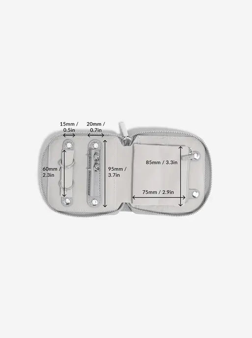 Stackers Compact Jewellery Roll Grey