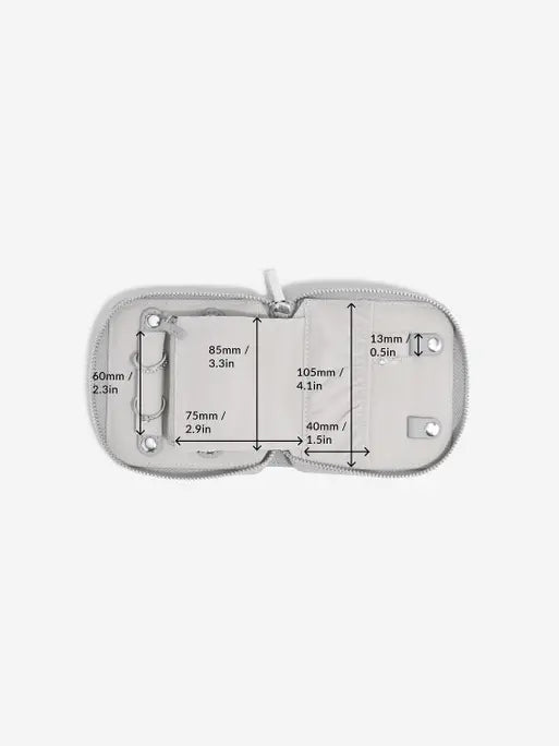 Stackers Compact Jewellery Roll Grey
