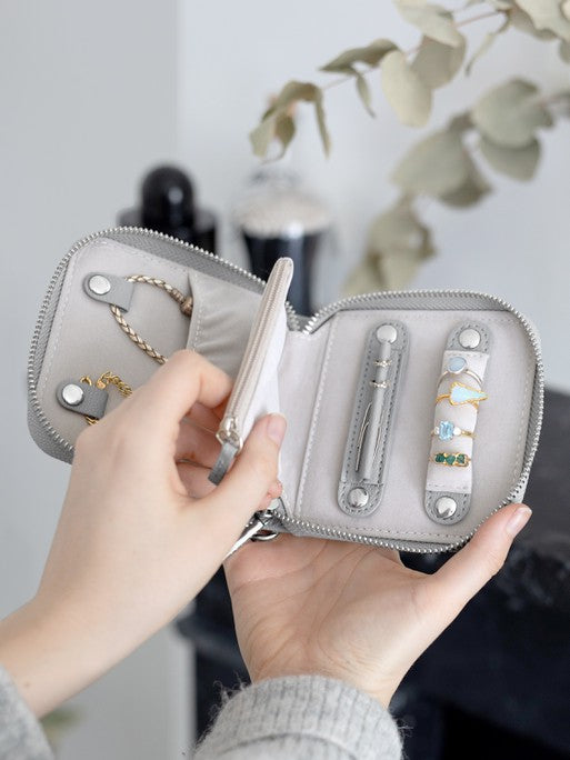 Stackers Compact Jewellery Roll Grey