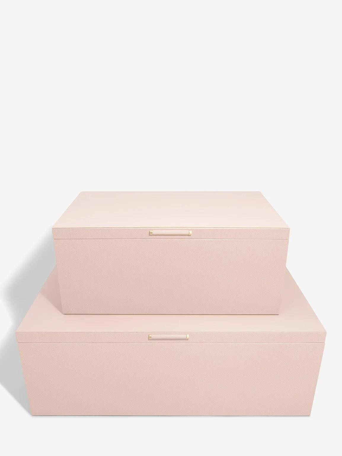 Stackers Storage Box Set of Two Pink