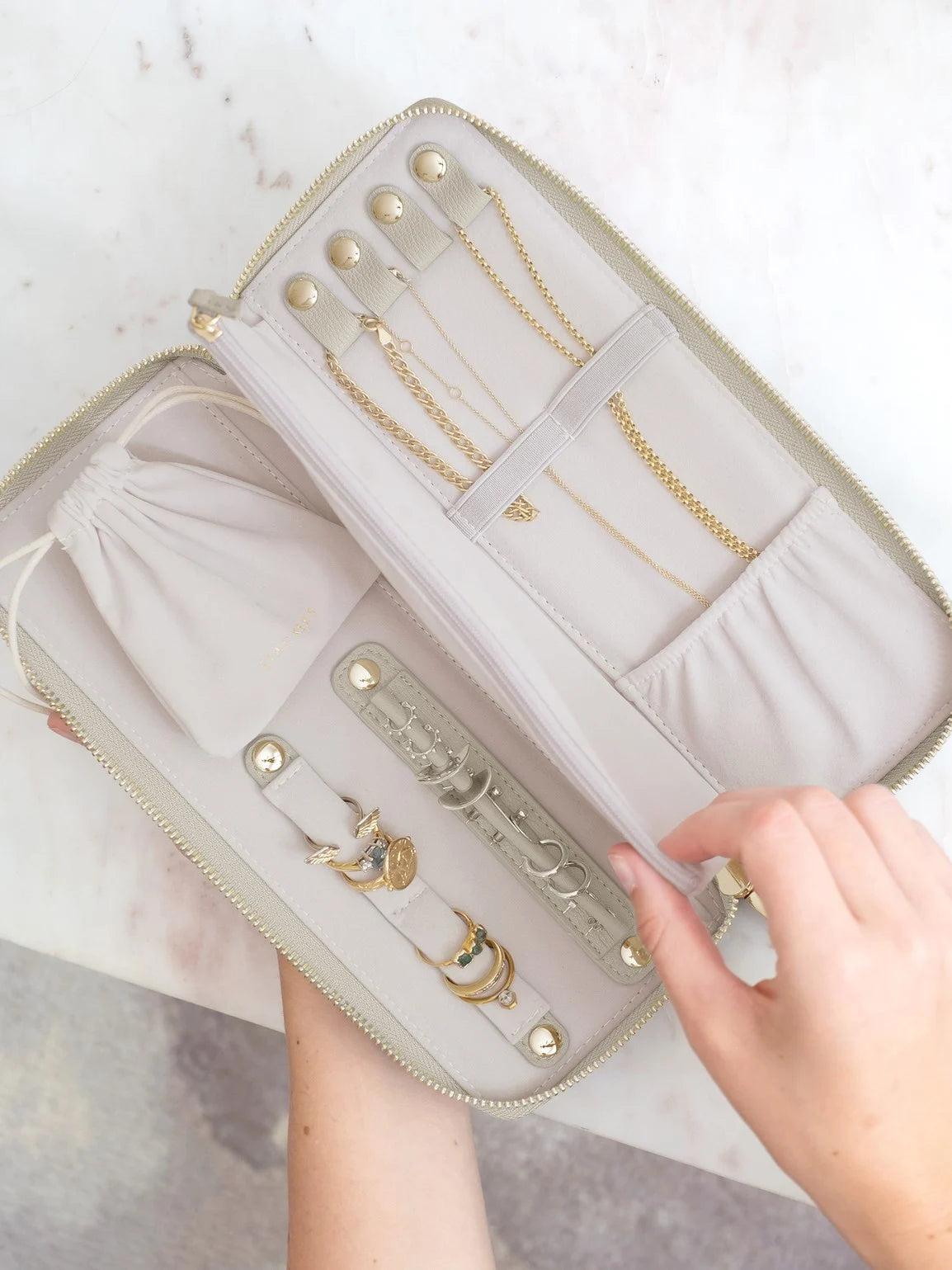 Stackers Jewellery Roll Havermout