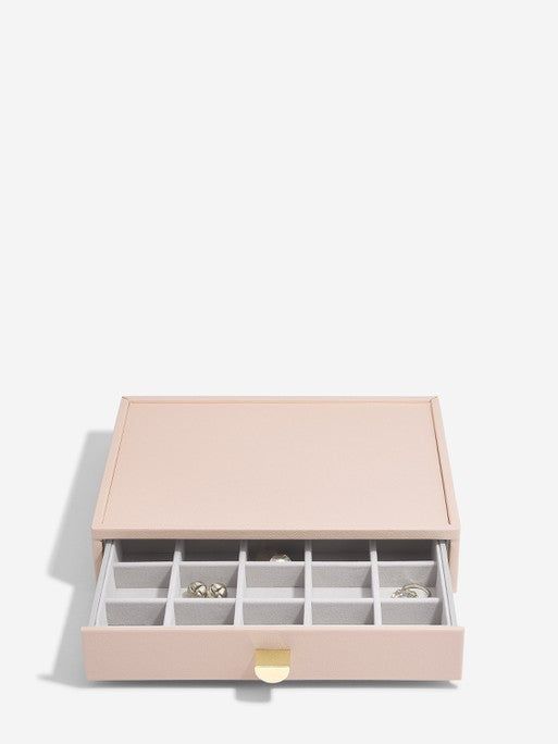 Stackers Small Jewelry Drawer for Classic Display Jewelry Box Pink