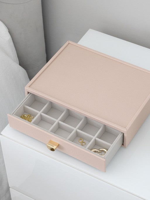 Stackers Small Jewelry Drawer for Classic Display Jewelry Box Pink