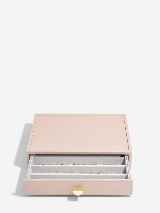 Stackers Necklace Tray for Classic Display Jewelry Box Pink