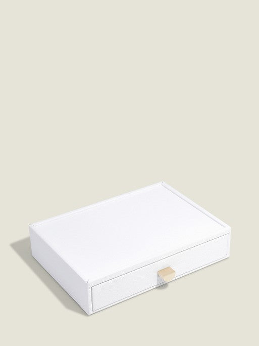 Stackers Necklace Tray for Classic Display Jewelry Box White