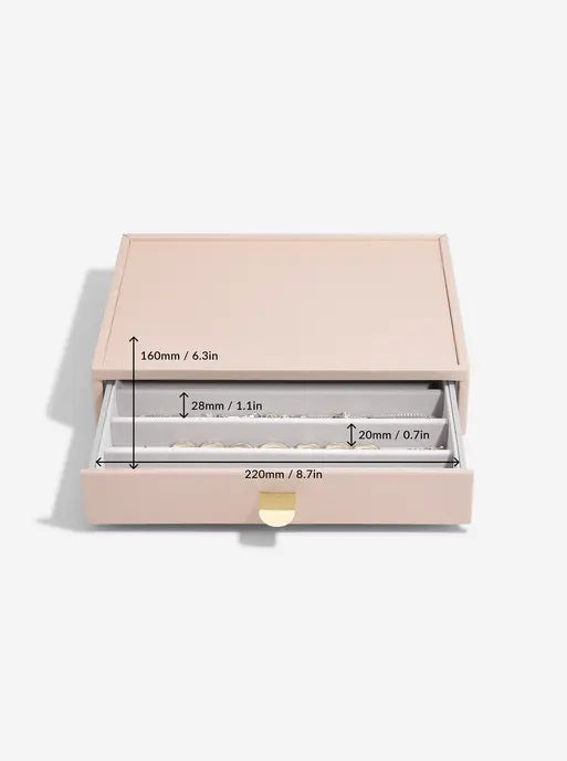 Stackers Classic Display Jewellery Box Set of 4 Pink