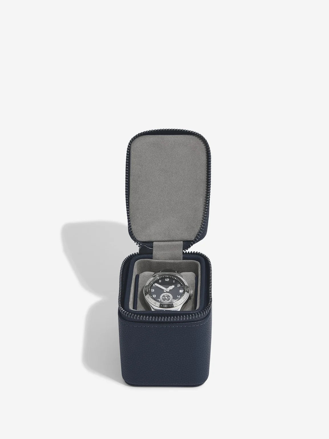 Stackers Watch Box Navy Blue