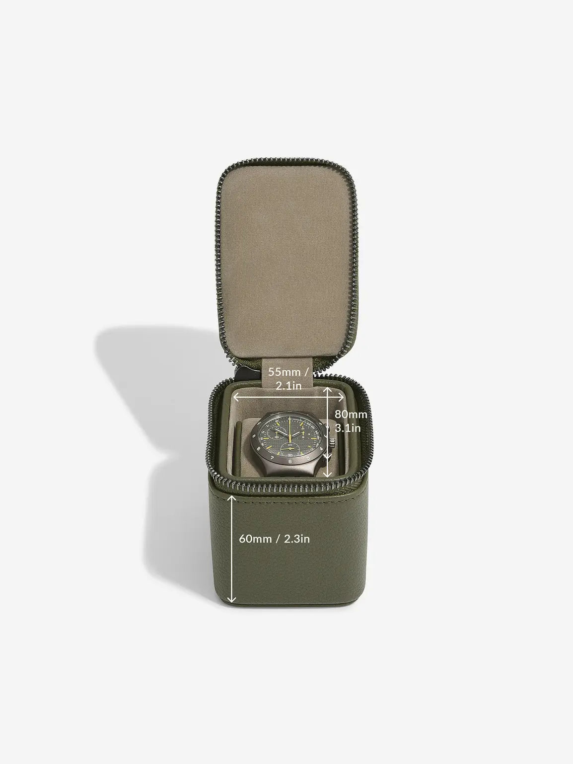 Stackers Watch Box Olive Green