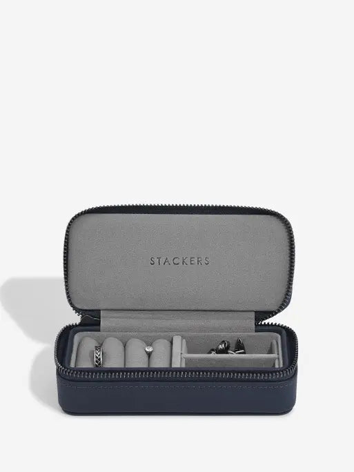 Stackers Medium Travel box Marineblauw
