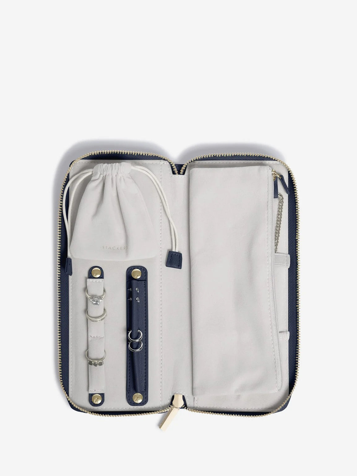 Stackers Jewellery Roll Marineblauw