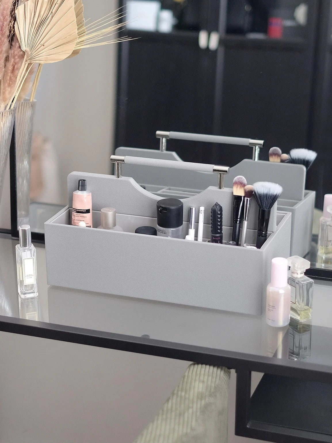 Stackers Cosmetica Organizer Grijs XL