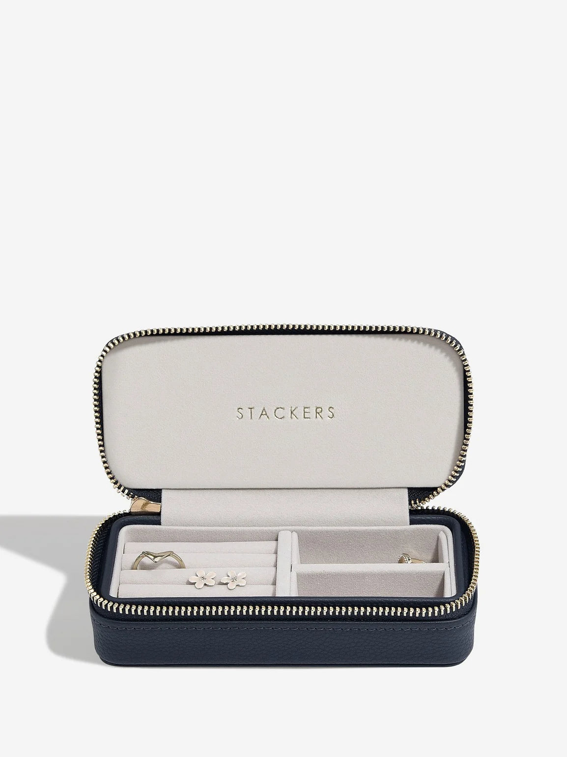 Stackers Medium Travel box Marineblauw
